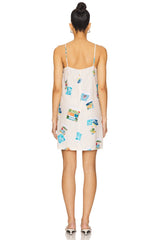 Sunset Bandeau Mini Dress