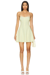 X Revolve Grace Strapless Mini Dress