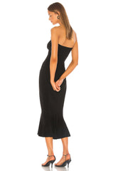 Strapless Fishtail Dress