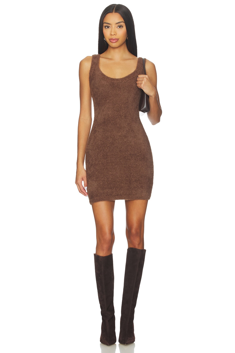 Kailey Fluffy Mini Dress