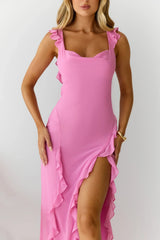 All Night Affair Maxi Dress Pink