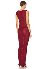 Clarice Sheer Maxi Dress