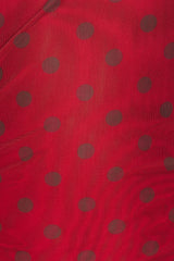 Polka Dot Asymmetric Dress
